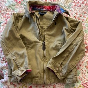 Ralph Lauren Khaki Bomber Jacket